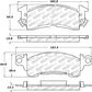 StopTech Sport Brake Pads w/Shims and Hardware - Front