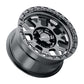 Weld Off-Road W105 17X9.0 Cinch 5X114.3 5X127 ET-12 BS4.50 Gloss Black MIL 78.1