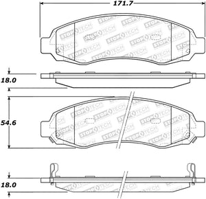 StopTech Street Brake Pads