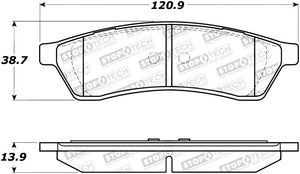 StopTech Street Brake Pads