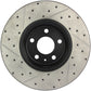 StopTech Power Slot 09-10 Audi A4/A4 Quattro / 08-10 A5 / 10 S4 Front Left Drilled & Slotted Rotor