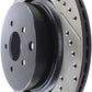 StopTech 09 Infiniti FX50 SportStop Slotted & Drilled Rear Right Rotor