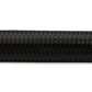 Vibrant -4 AN Black Nylon Braided Flex Hose (2 foot roll)