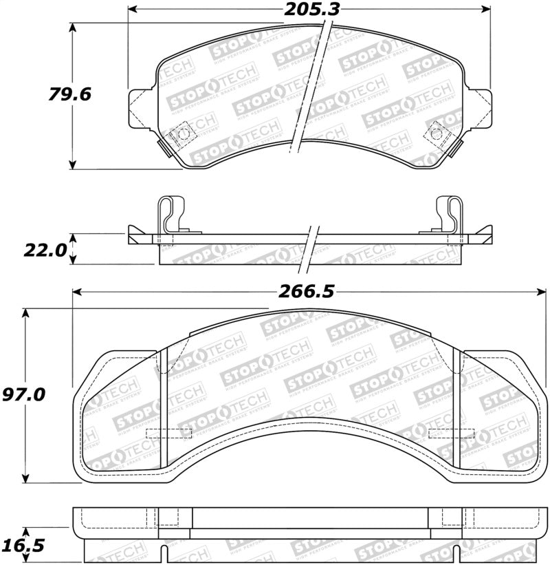 StopTech Street Brake Pads