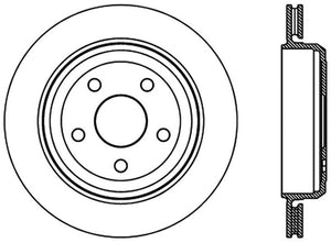 StopTech Slotted Sport Brake Rotor 11-17 Jeep Grand Cherokee (Excludes SRT8)