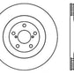 StopTech 02-10 WRX Drilled Right Front Rotor