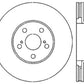 Stoptech 01-05 Toyota Celica GT & GT-S/05-09 Scion tC Front CRYO-STOP Rotor