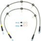 StopTech 08-12 Toyota Sequoia Rear Stainless Steel Brake Lines