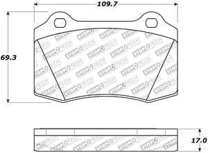 StopTech Street Touring Brake Pads