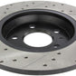 StopTech Power Slot 09-10 Audi A4/A4 Quattro / 08-10 A5 / 10 S4 Rear Left Drilled & Slotted Rotor