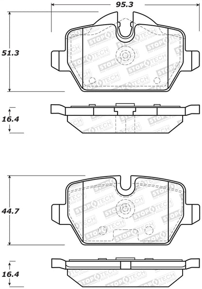 StopTech Street Brake Pads