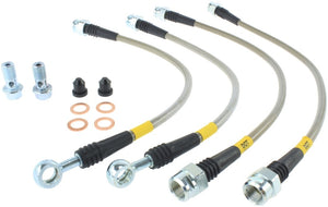 StopTech 07-08 Cadillac Escalade Stainless Steel Rear Brake Lines