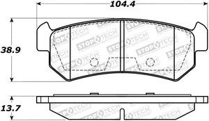 StopTech Street Brake Pads