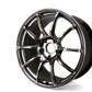 Advan RZII 17x7.0 +42 4-100 Racing Hyper Black Wheel