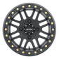 Method MR406 UTV Beadlock 15x8 / 4+4/0mm Offset / 4x136 / 106mm CB Matte Black Wheel