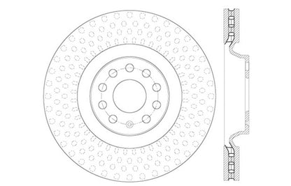 StopTech Drilled Sport Brake Rotor