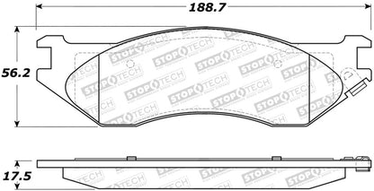 StopTech Street Brake Pads