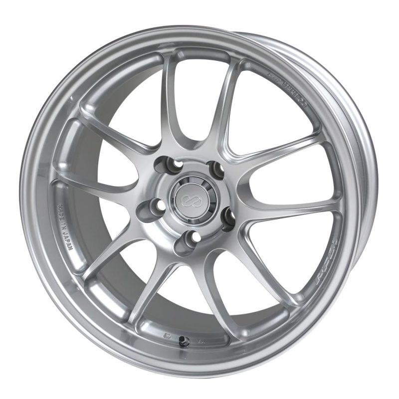 Enkei PF01 17x8 5x100 35mm Offset 75 Bore Dia Silver Wheel