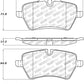 StopTech Performance 06-09 Mini Cooper/Cooper S Front Brake Pads