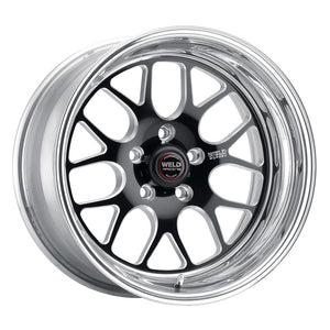 Weld S77 17x9.5 RT-S HD 6x5.5 BP / 5.2in. BS Black Wheel 3.540 ID (Low Pad) - Non-Beadlock