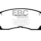 EBC 91-92 Toyota MR2 2.0 Turbo Greenstuff Front Brake Pads