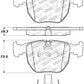 StopTech Street Touring 00-04 BMW M5 E39 / 00-06 X5 Front Brake Pads