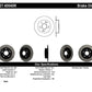 StopTech 06-09 Honda Civic Ex/Si Slotted & Drilled Right Rear Rotor