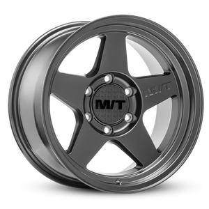 Mickey Thompson Open 5 Black Wheel - 17X9 5X5 BP 4.53in BS -12 Offset 71.6mm Bore