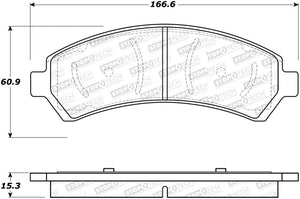 StopTech Street Select Brake Pads