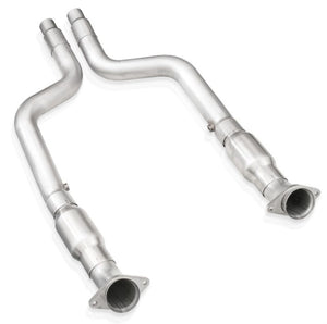 Stainless Works 15-21 Dodge Challenger/Charger 6.2L/6.4L High-Flow Catted Midpipe Kit 3in