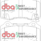 DBA 11-22 Jeep Grand Cherokee SP Performance Rear Brake Pads