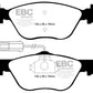 EBC 95-01 Alfa Romeo 145 1.8 TS Redstuff Front Brake Pads