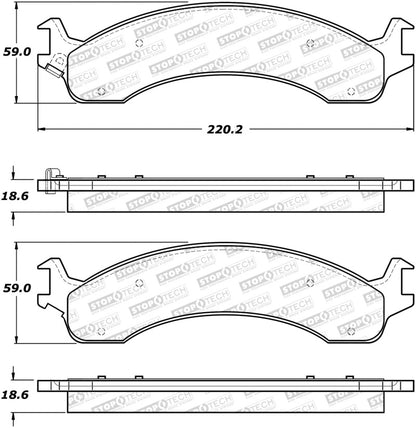 StopTech Street Brake Pads