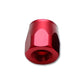 Vibrant -4AN Hose End Socket - Red