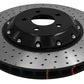 DBA 15-20 Ford Mustang GT Perf Package (380mm Front Rotor) Front 5000 Series Drilled Rotor w/Blk Hat