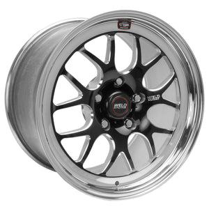 Weld S77 17x10 / 5x4.5 BP / 6.7in. BS Black Wheel (High Pad) - Non-Beadlock