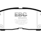 EBC 93-97 Geo Prizm 1.6 Greenstuff Front Brake Pads