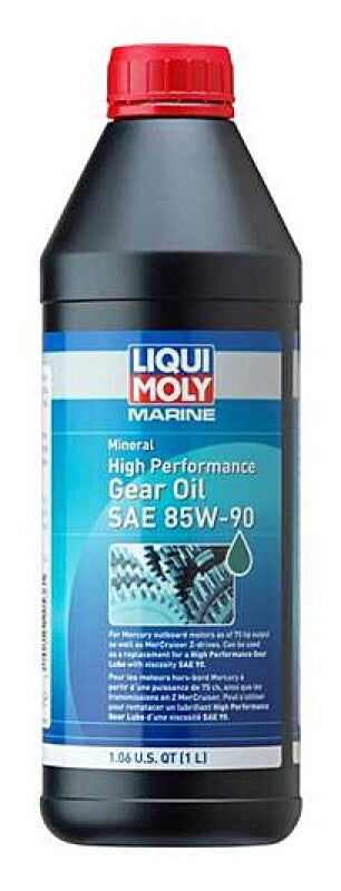 LIQUI MOLY 1L Marine High Performance Gear Oil SAE 85W90