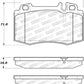 StopTech 02-06 Mercedes-Benz S500 / 03-06 Mercedes-Benz CL500 Street Performance Front Brake Pads