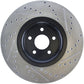 StopTech 14+ Ford Focus ST w/ 335mm Brakes Front Right Slotted & Drilled Rotor