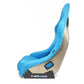 NRG FRP Bucket Seat ULTRA Edition - Medium (Blue Alcantara/Pearlized Back)