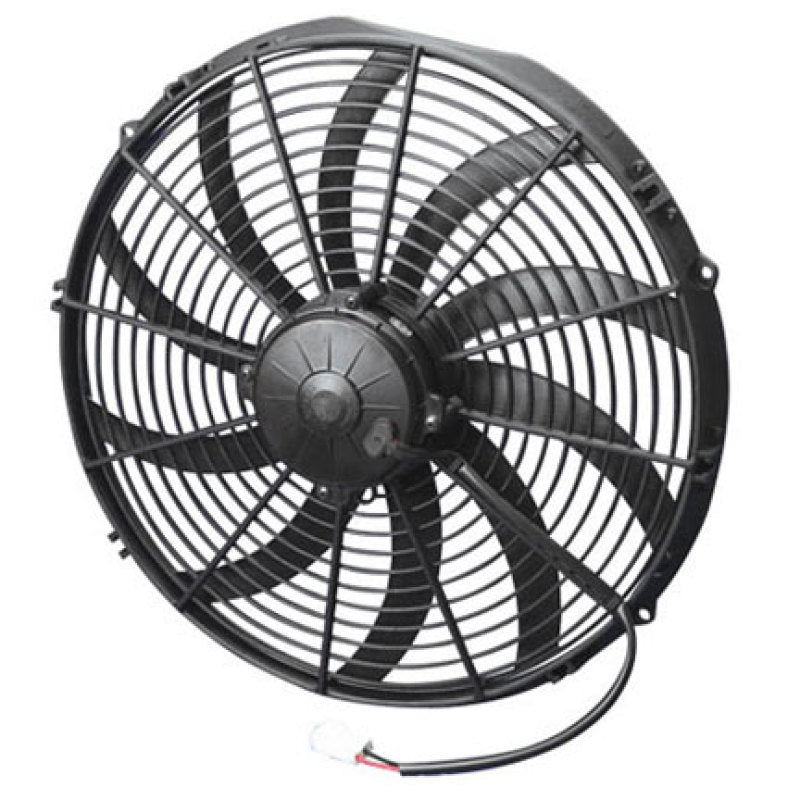 SPAL 1959 CFM 16in High Performance Fan - Push/Curved (VA18-AP71/LL-42S)