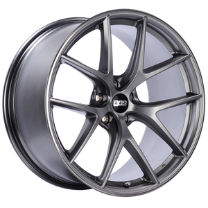 BBS CI-R 20x10 5x112 ET25 Platinum Silver Polished Rim Protector Wheel -82mm PFS/Clip Required