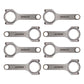 Manley Chevy Small Block LS-1 6.125in H Beam w/ ARP 2000 Connecting Rod Set