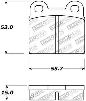 StopTech Street Touring Brake Pads