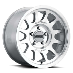 Method MR703 Bead Grip 17x8.5 0mm Offset 6x5.5 106.25mm CB Machined/Clear Coat Wheel