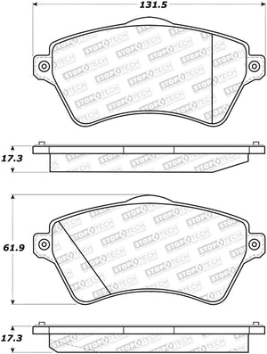 StopTech Street Brake Pads