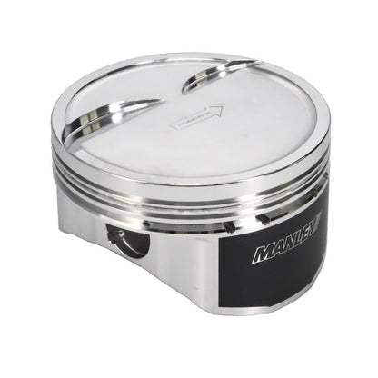 Manley Small Block Chevy LS Series 4.070in Bore - 1.304in CD - -10 cc Dish Platinum Series Pistons