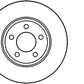 StopTech 03-11 Ford Crown Victoria Cryo Slotted Front Left Sport Brake Rotor