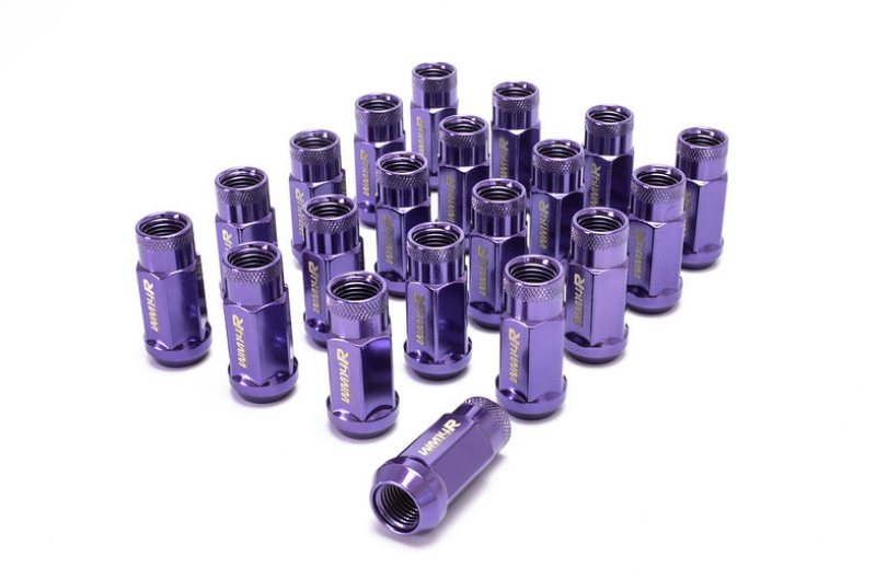 Wheel Mate WM14R 14x1.50 Lug Nuts Purple 20 PCS